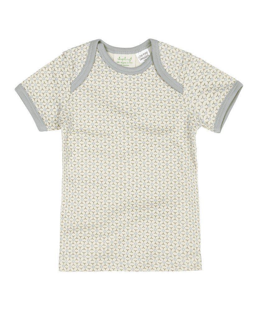 Sapling Child Organic Dove Grey Short Sleeve T-Shirt