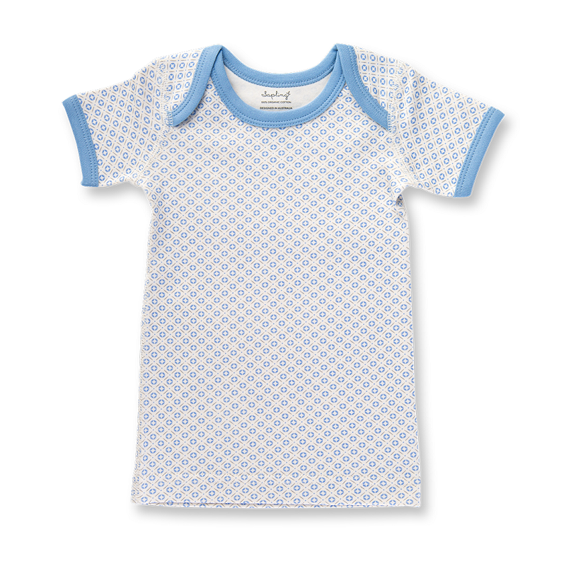 Sapling Child Organic Essentials Little Boy Blue Short Sleeve T-Shirt